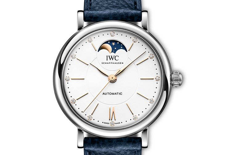 IWC柏濤菲諾月相自動腕錶37
