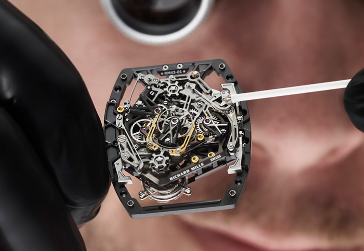 RICHARD MILLE RM 43-01 Ferrari陀飛輪雙秒追針計時碼錶