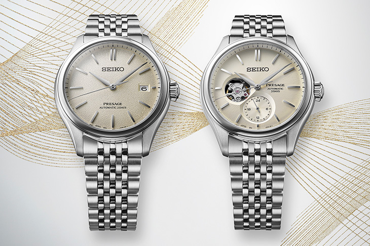 絲綢為靈感詮釋日式傳統美學 SEIKO Presage經典系列腕錶