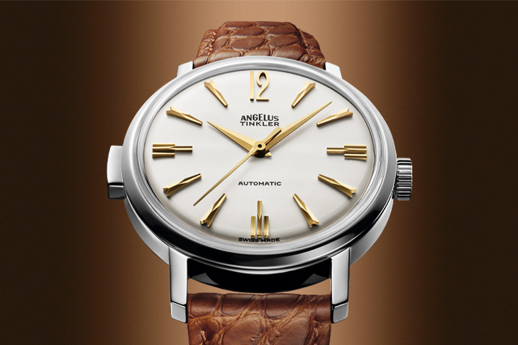 報時、報刻復古二問／ANGELUS Tinkler 1958二問腕錶
