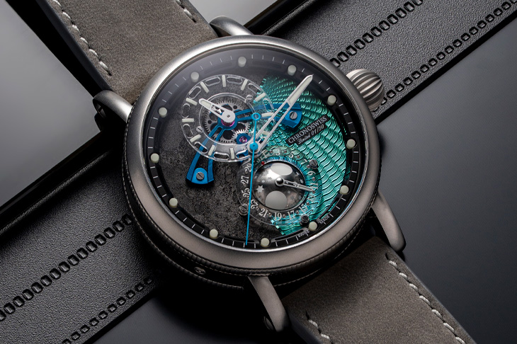 CHRONOSWIS瑞寶錶Space Timer Gravity月相限量腕錶