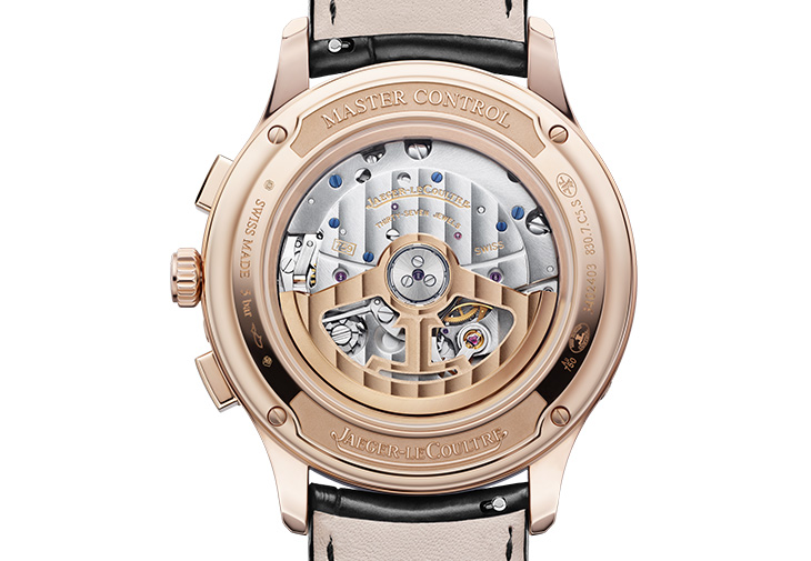 積家JAEGER-LECOULTRE Master Control Chronograph Calendar大師系列計時日曆腕錶玫瑰金款