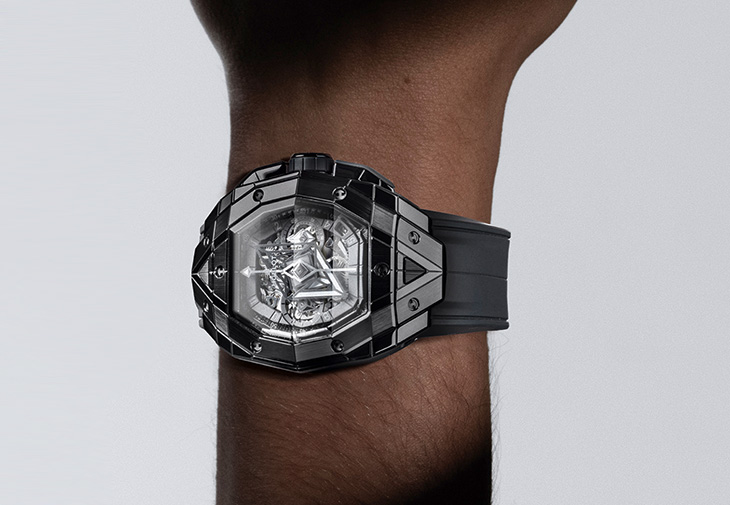 HUBLOT宇舶Spirit Of Big Bang Sang Bleu計時碼錶