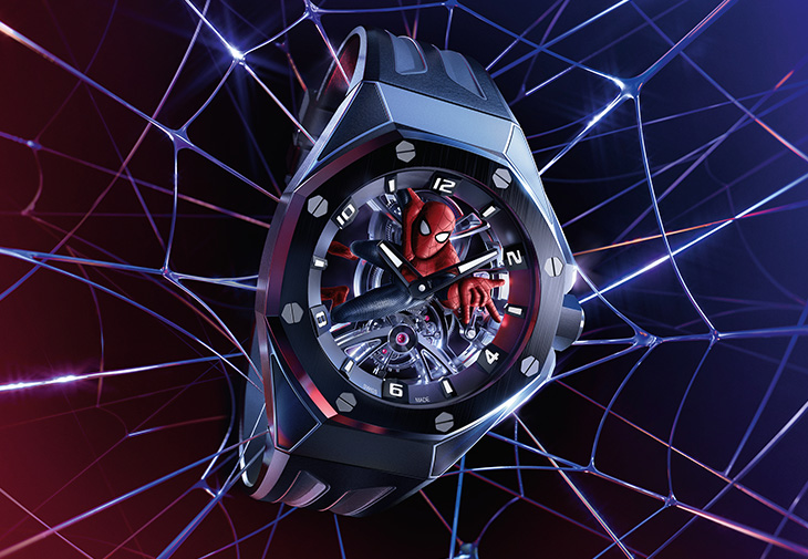 愛彼AUDEMARS PIGUET Royal Oak Concept皇家橡樹概念系列陀飛輪「Spider-Man」腕錶
