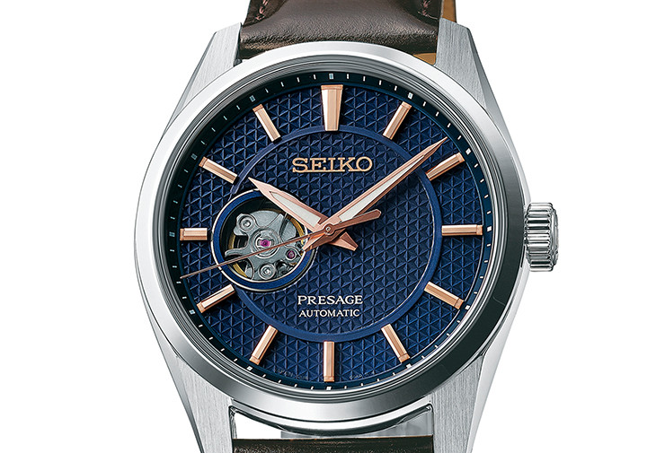 精工Presage Sharp Edged Series開芯錶