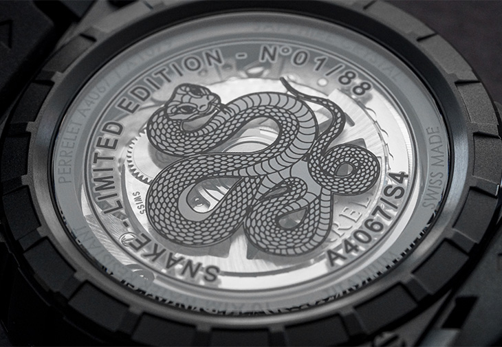 PERRELET沛力錶「Turbine Snake」靈蛇旋風腕錶