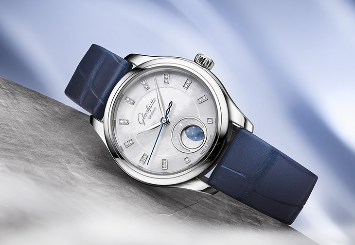 格拉蘇蒂原創GLASHÜTTE ORIGINAL Serenade Luna小夜曲月相腕錶