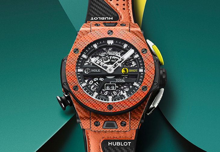 宇舶HUBLOT Big Bang Unico Golf榮耀橘高爾夫腕錶