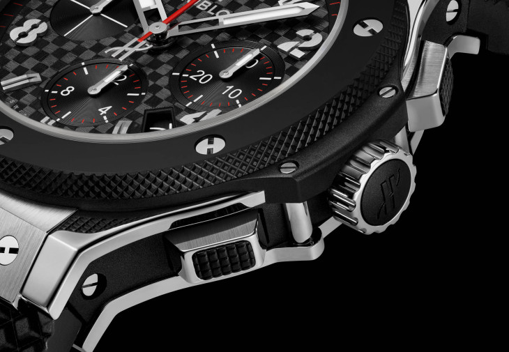 HUBLOT宇舶Big Bang Original精鋼黑陶瓷計時碼錶