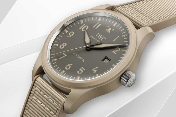IWC飛行員系列Top Gun海軍空戰部隊自動腕錶41「莫哈韋沙漠」特別版
