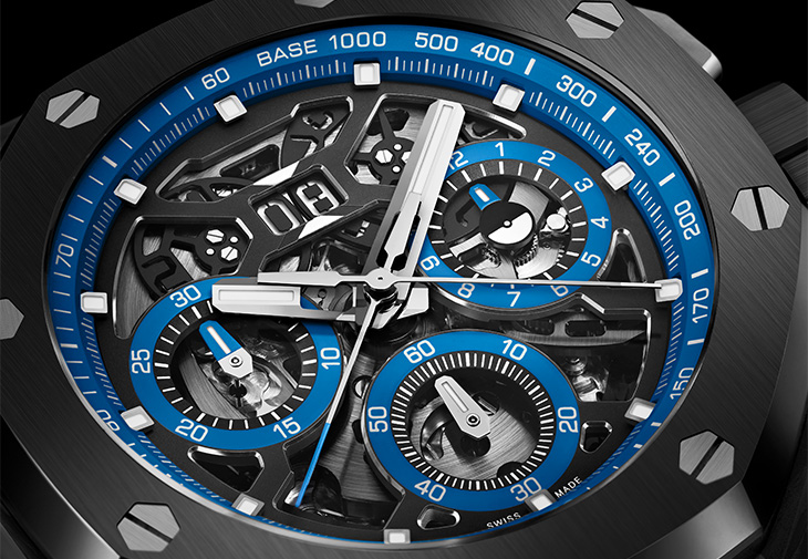 AUDEMARS PIGUET愛彼Royal Oak Concept皇家橡樹概念系列雙追針GMT大日期計時碼錶