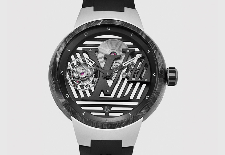 路易威登Tambour Curve Flying Tourbillon日內瓦印記腕錶