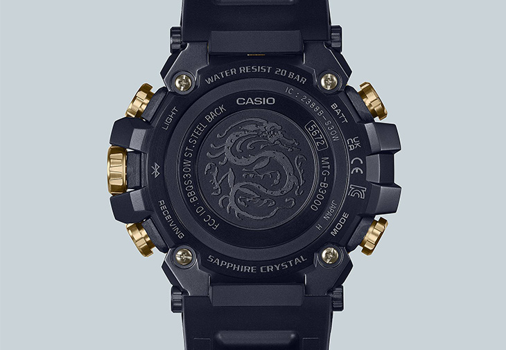 卡西歐G-SHOCK龍年限定生肖錶