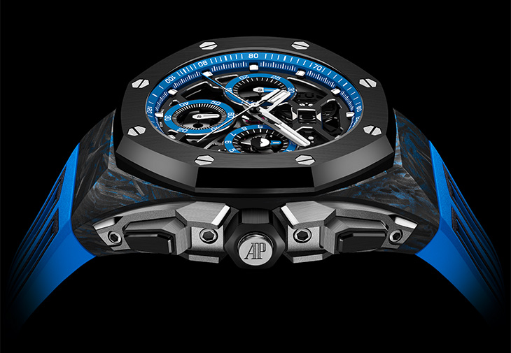 AUDEMARS PIGUET愛彼Royal Oak Concept皇家橡樹概念系列雙追針GMT大日期計時碼錶