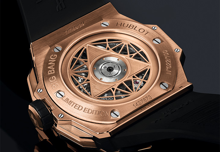 HUBLOT宇舶Sang Bleu刺青計時碼錶