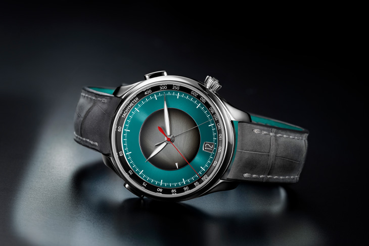 複雜功能化為極簡／H. MOSER & CIE.勇創者飛返計時兩地時區日期腕錶