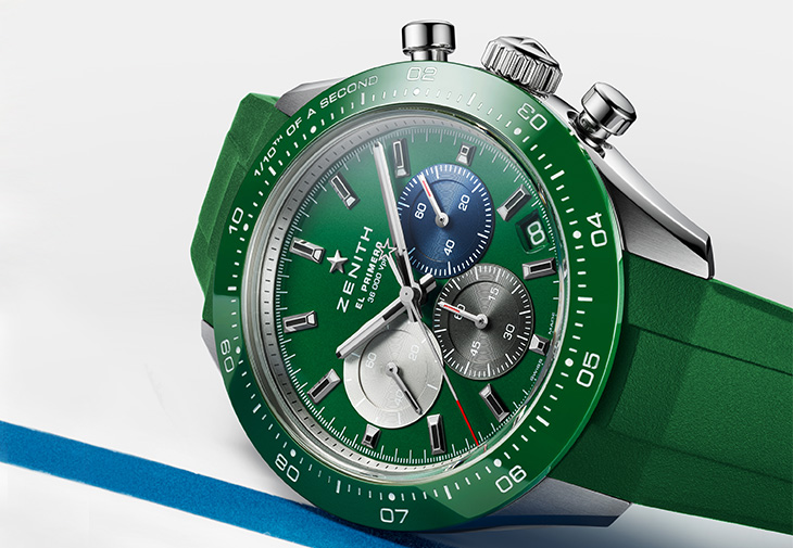真力時ZENITH Chronomaster Sport Green綠色腕錶