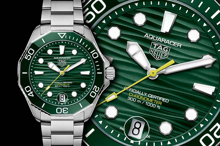 天文台認證潛水錶 TAG HEUER Aquaracer Professional 300日期腕錶