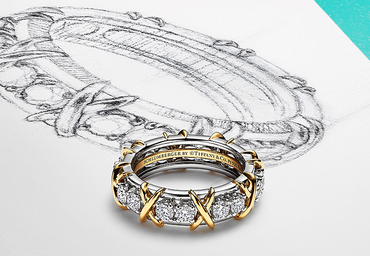 Tiffany & Co.蒂芙尼Jean Schlumberger by Tiffany高級珠寶系列Twenty Four Stone腕錶