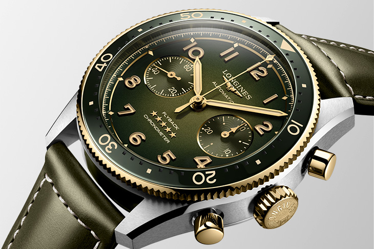 追求高級化的靈活策略 LONGINES Spirit Flyback半金款／Spirit Zulu Time鈦金屬款
