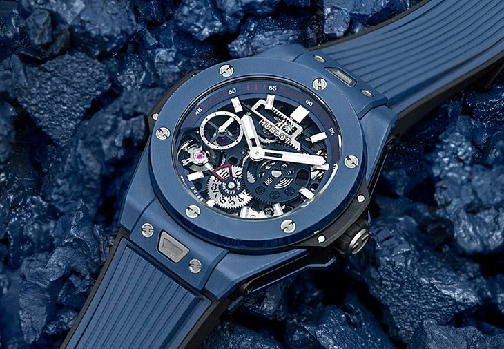 宇舶HUBLOT Big Bang Meca 10十日鍊藍陶瓷腕錶