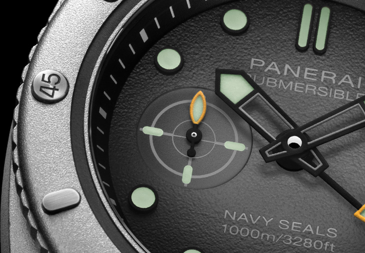 PANERAI沛納海 Submersible Navy SEALs Afniotech™ 鉿金屬體驗版腕錶 PAM01089