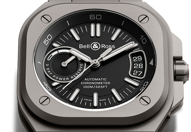 柏萊士BELL & ROSS BR-X5 Black Titanium腕錶