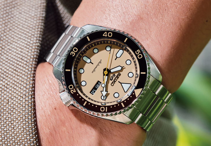 SEIKO Seiko 5 Sports珍珠奶茶台灣限定款SRPK45K1