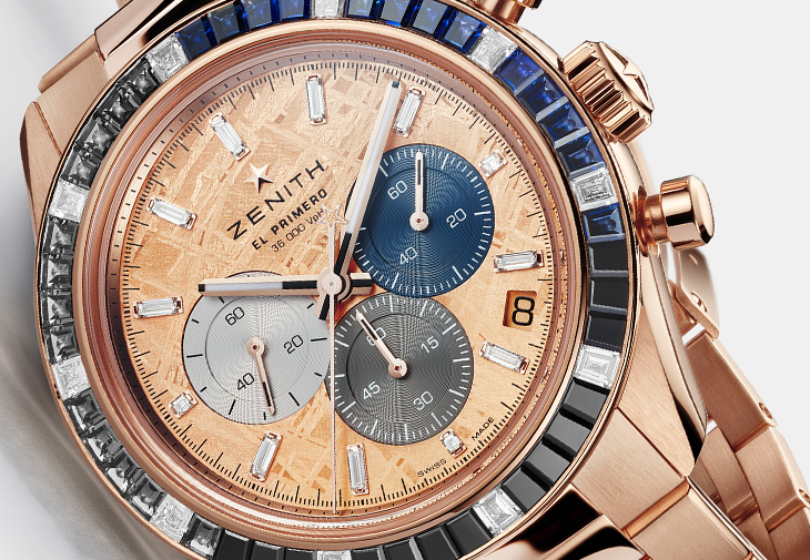 真力時ZENITH Chronomaster Sport Precious珠寶腕錶