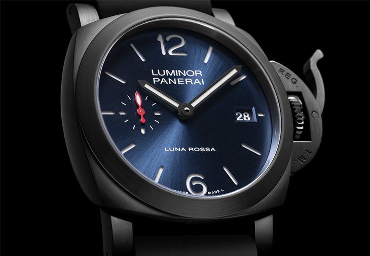 沛納海PANERAI Luminor Quaranta Steel DLC Luna Rossa PAM01408