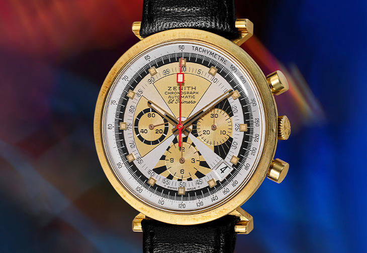 真力時ZENITH El Primero Poker Chip Chronograph計時碼錶
