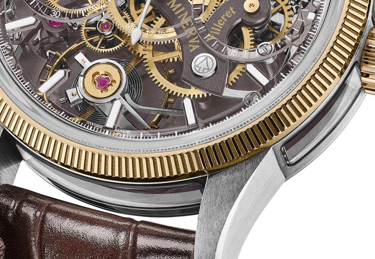 萬寶龍MONTBLANC 1858系列單按把計時腕錶Unveiled Minerva限量版