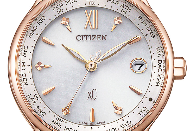 星辰錶CITIZEN光動能全球電波時計腕錶 EC1192-58A