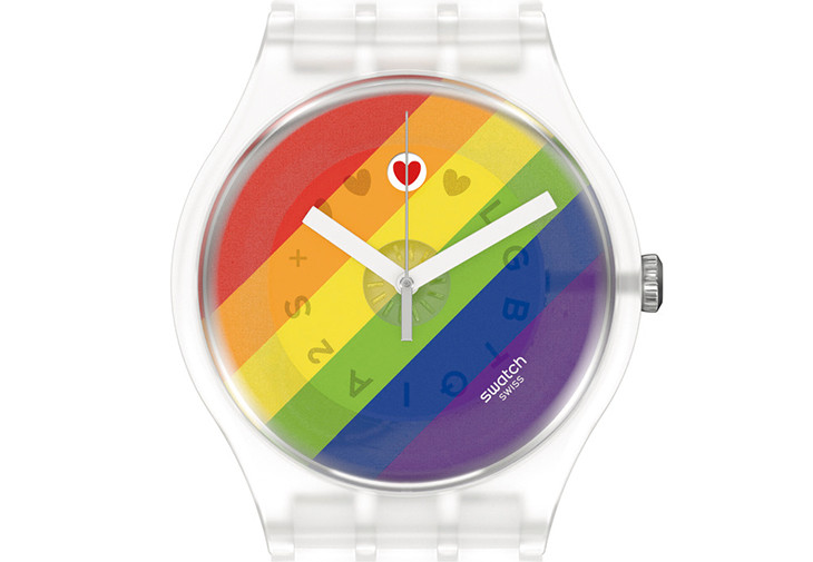 SWATCH愛最大Stripe Fierce