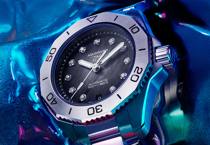 泰格豪雅Aquaracer Professional 200 30毫米自動鑽錶