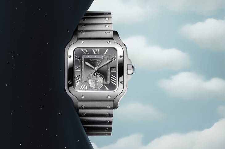 2024 W&W 卡地亞 Cartier Privé  Tortue Santos 雙時區 逆向顯時