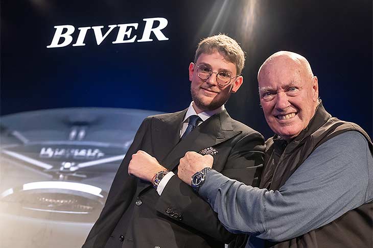 Jean-Claude Biver與他兒子Pierre Biver共創鐘錶品牌