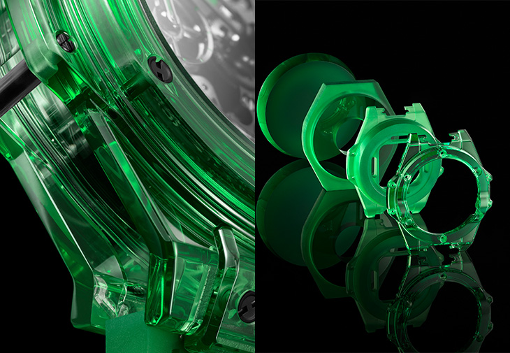 HUBLOT宇舶Big Bang極光綠SAXEM陀飛輪腕錶