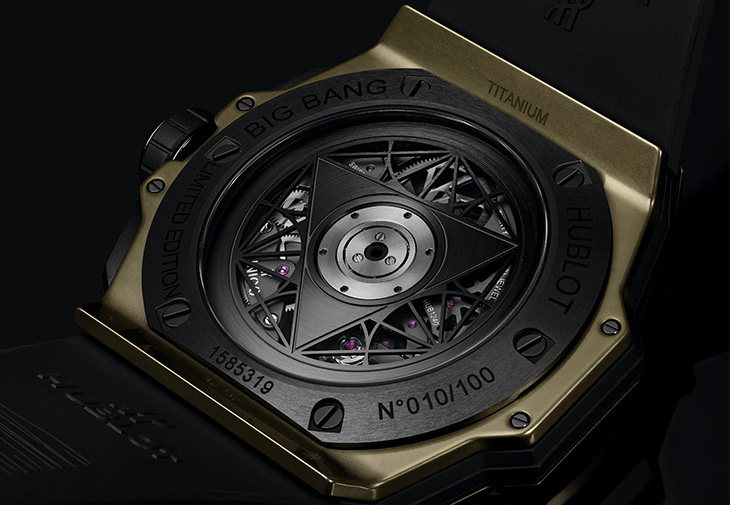 宇舶HUBLOT Big Bang Sang Bleu II魔力金計時碼錶