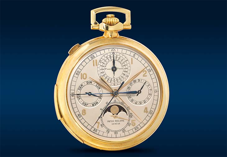 百達翡麗PATEK PHILIPPE三問萬年曆雙追針計時碼錶 Ref. 767