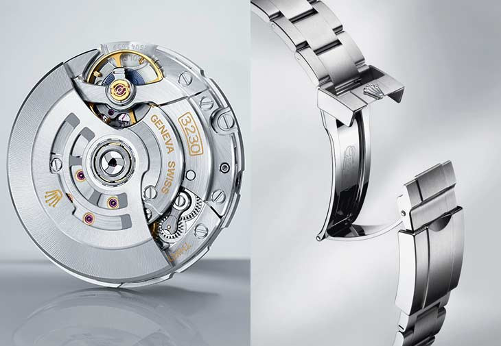ROLEX勞力士2022新款Air-King空中霸王126900的3230自動上鍊機芯