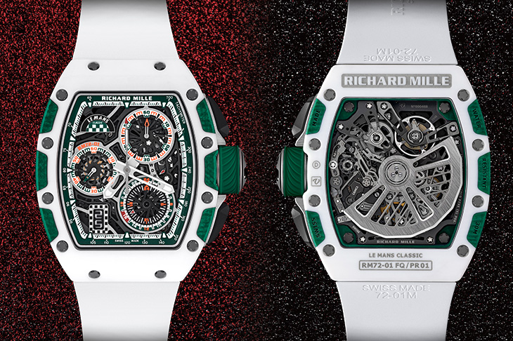 RICHARD MILLE RM 72-01 Le Mans Classic飛返計時碼錶