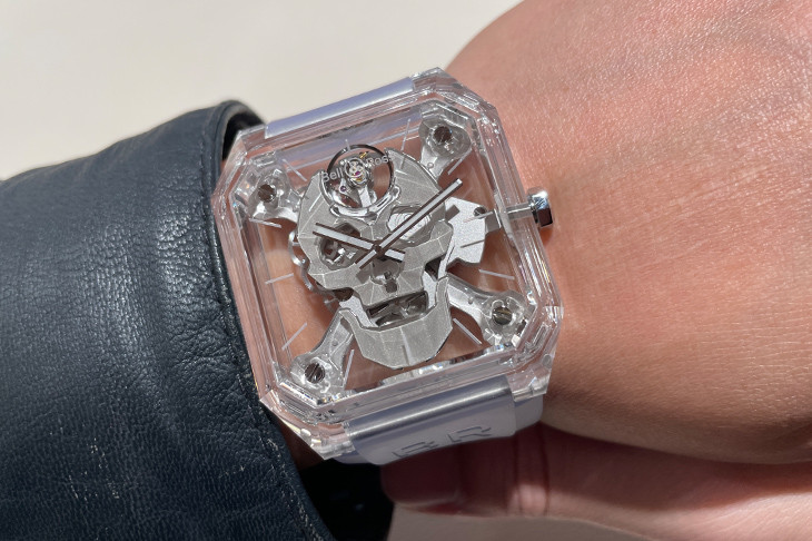 BELL & ROSS  BR 01 Cyber Skull Sapphire