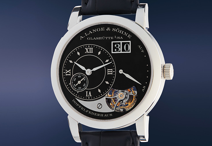 朗格Lange 1 Tourbillon Handwerkskunst鉑金陀飛輪腕錶