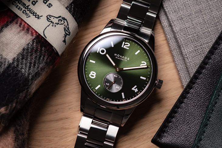 阿里山嵐橄欖綠！NOMOS Club Sport Automatik Limited Edition限量綠面腕錶