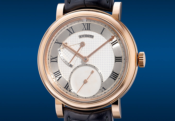 ROGER SMITH Series 2玫瑰金小三針腕錶