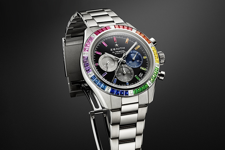 幻彩時間更顯奢華 ZENITH Chronomaster Sport彩虹計時腕錶