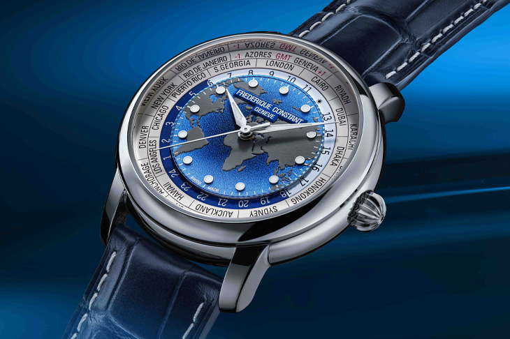 FREDERIQUE CONSTANT康斯登Classic Manufacture Worldtimer世界時區腕錶