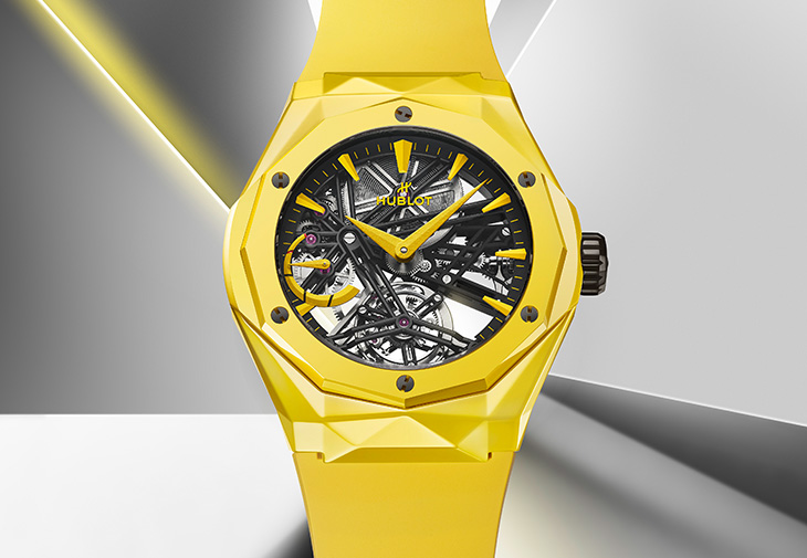 HUBLOT宇舶經典融合系列Orlinski陀飛輪陶瓷腕錶