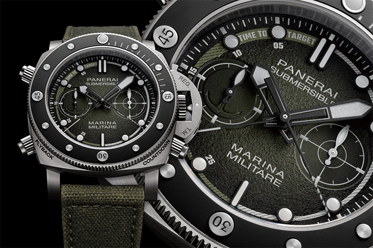 踏上義大利海軍航空隊旅程   PANERAI Submersible Chrono Marina Militare體驗版腕錶